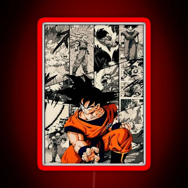 Dragon Ball RGB Neon Sign
