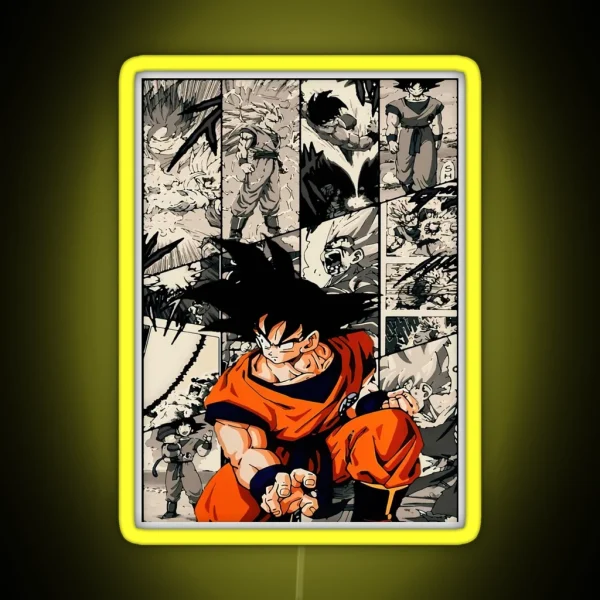 Dragon Ball RGB Neon Sign