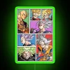 Dragon Ball Super Cover Art RGB Neon Sign - Image 4