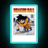Dragon Ball Z Goku Training Manga Page RGB Neon Sign - Image 3