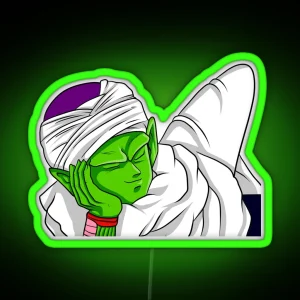 Dragon Ball Z Peeker Chilling Piccolo RGB Neon Sign