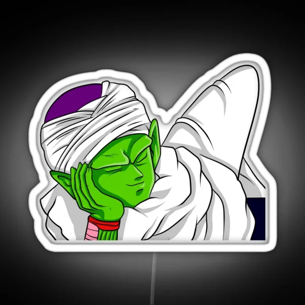 Dragon Ball Z Peeker Chilling Piccolo RGB Neon Sign