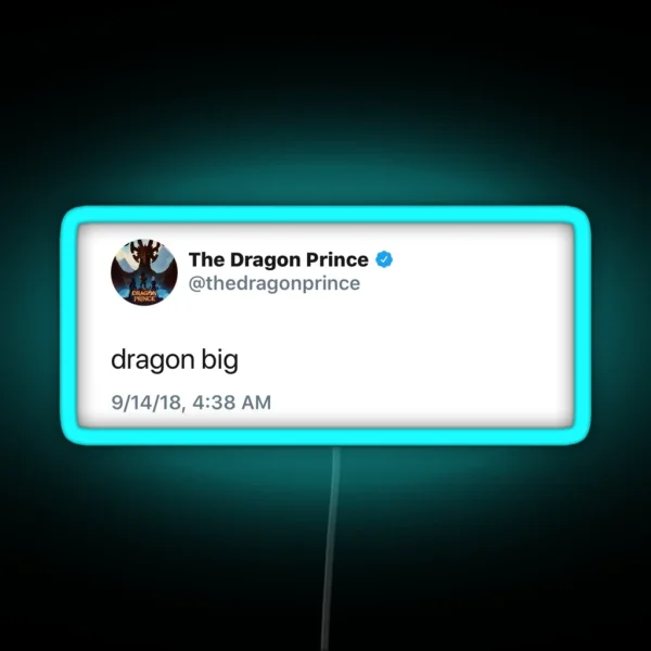 Dragon Big RGB Neon Sign