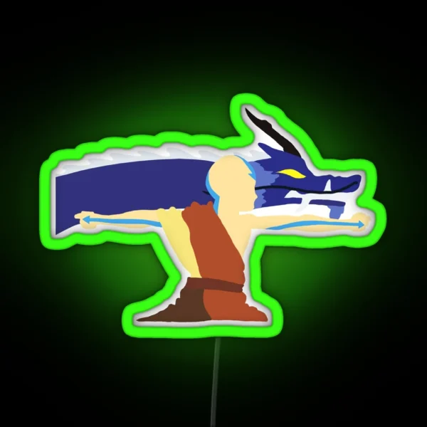Dragon Dance RGB Neon Sign