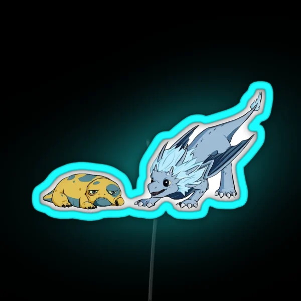 Dragon Prince Bait And Zym RGB Neon Sign