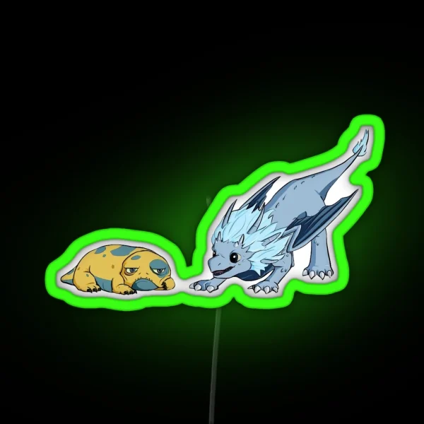 Dragon Prince Bait And Zym RGB Neon Sign