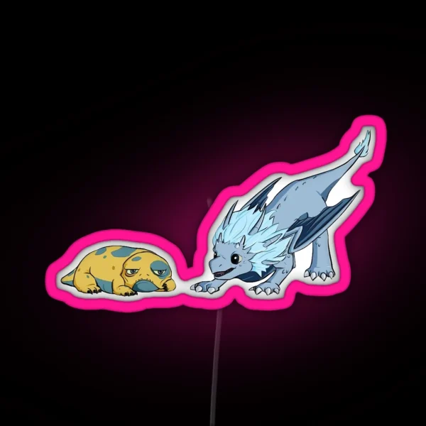 Dragon Prince Bait And Zym RGB Neon Sign