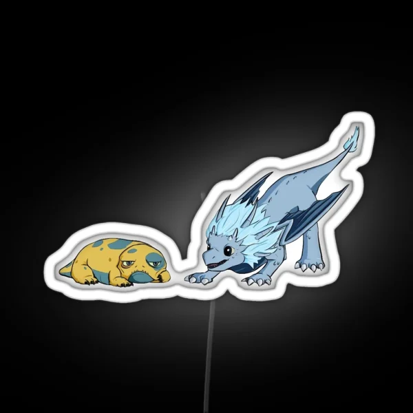 Dragon Prince Bait And Zym RGB Neon Sign