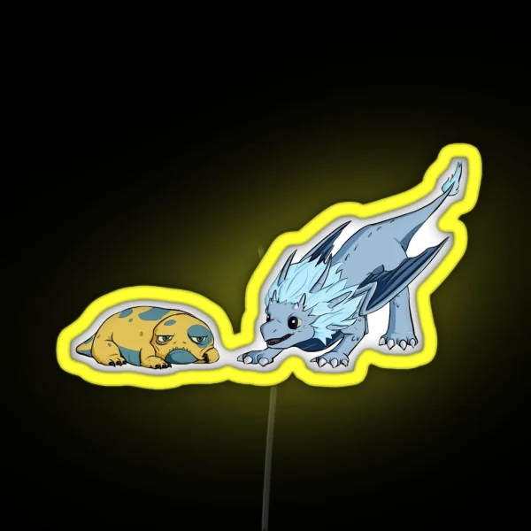 Dragon Prince Bait And Zym RGB Neon Sign