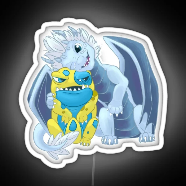 Dragon Prince Bait And Zym RGB Neon Sign