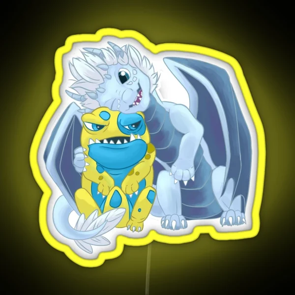 Dragon Prince Bait And Zym RGB Neon Sign