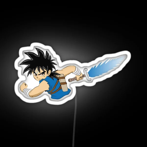 Dragon Quest The Adventure Of Dai Dragon Quest RGB Neon Sign