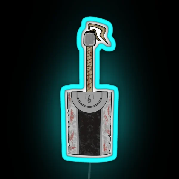 Dragon Slayer RGB Neon Sign