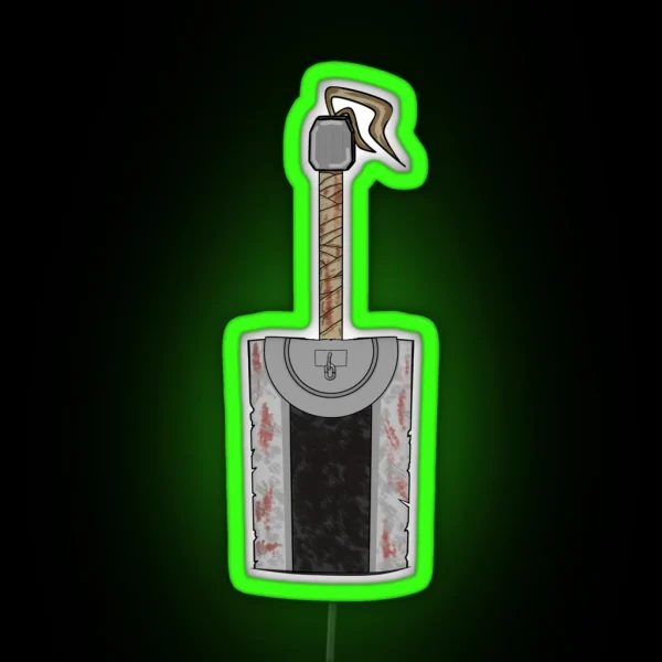 Dragon Slayer RGB Neon Sign