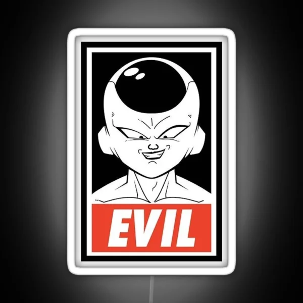 Dragonball Frieza Evil RGB Neon Sign