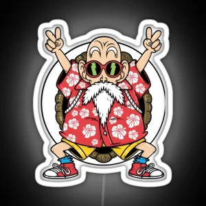 Dragonballz Kame Senin Roshi RGB Neon Sign
