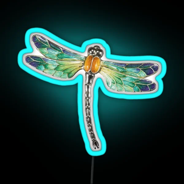 Dragonfly RGB Neon Sign