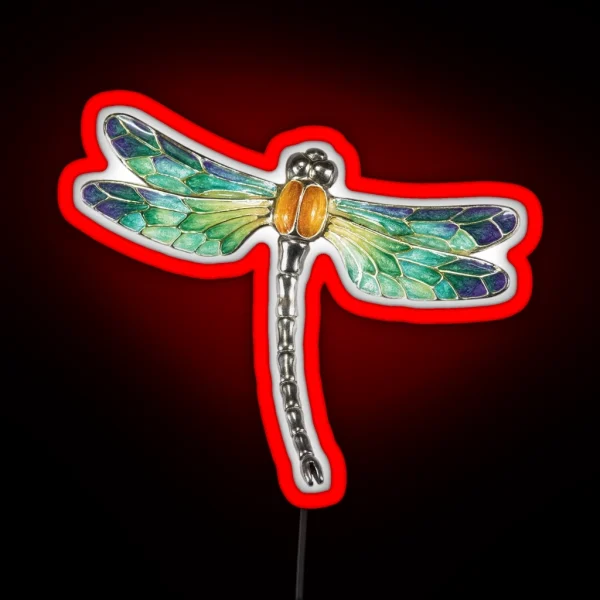 Dragonfly RGB Neon Sign