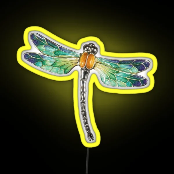 Dragonfly RGB Neon Sign