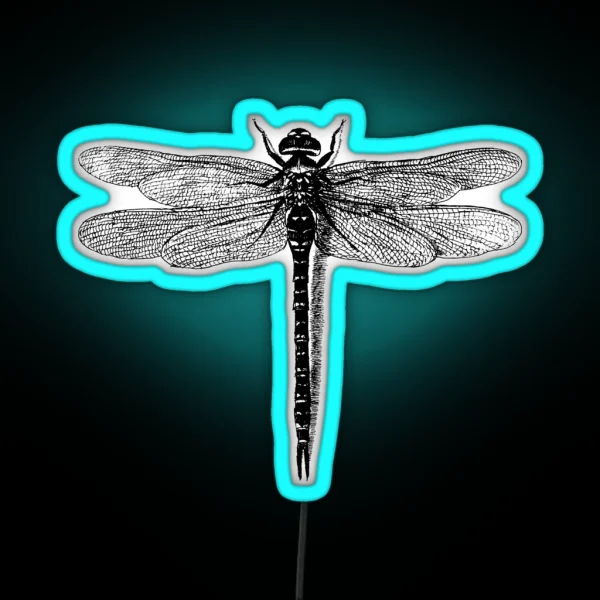 Dragonfly RGB Neon Sign