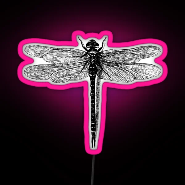 Dragonfly RGB Neon Sign