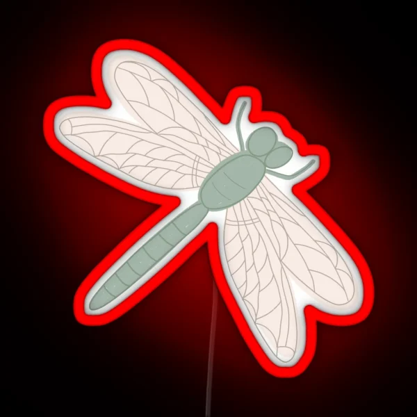 Dragonfly RGB Neon Sign