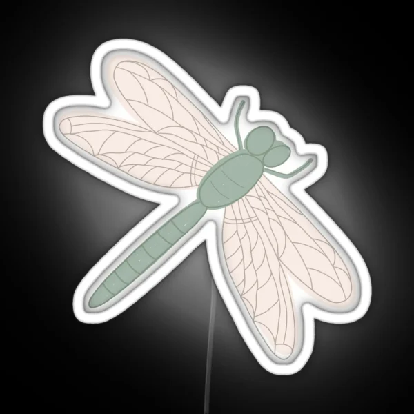 Dragonfly RGB Neon Sign