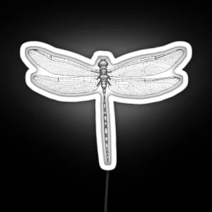 Dragonfly Wings RGB Neon Sign