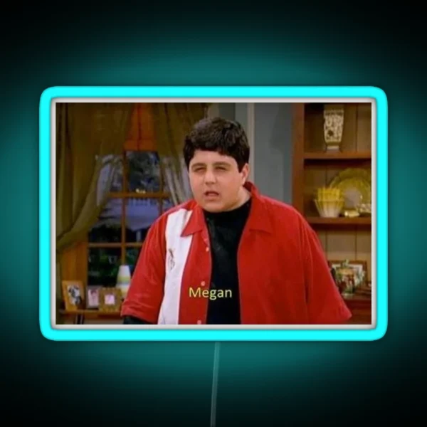 Drake And Josh Megan RGB Neon Sign
