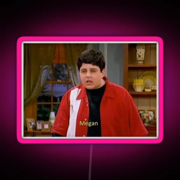 Drake And Josh Megan RGB Neon Sign
