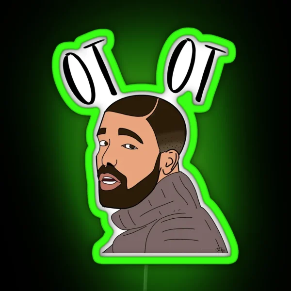 Drake Loves Occupational Therapy RGB Neon Sign