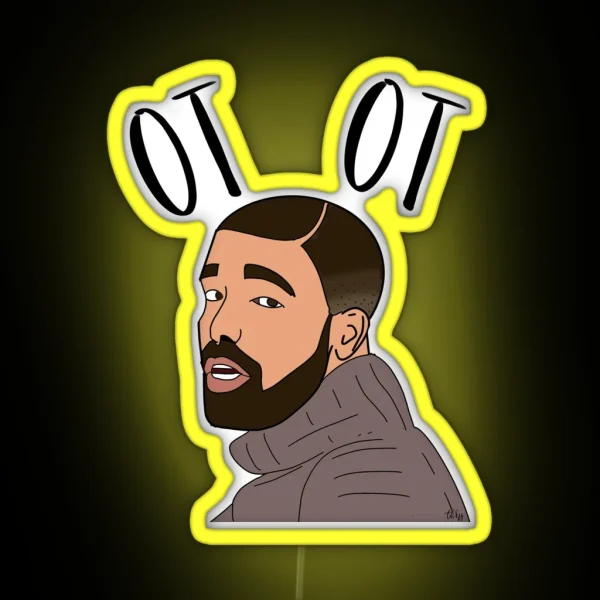 Drake Loves Occupational Therapy RGB Neon Sign