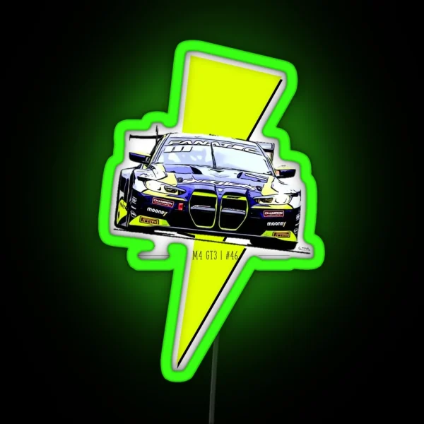 Drawing Vale On GT3 RGB Neon Sign