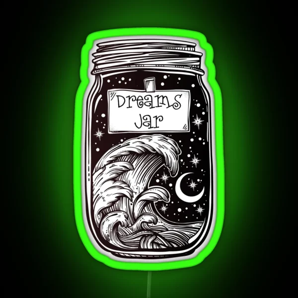 Dream Jar RGB Neon Sign