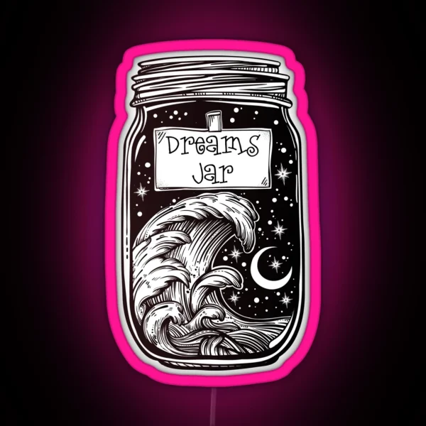 Dream Jar RGB Neon Sign