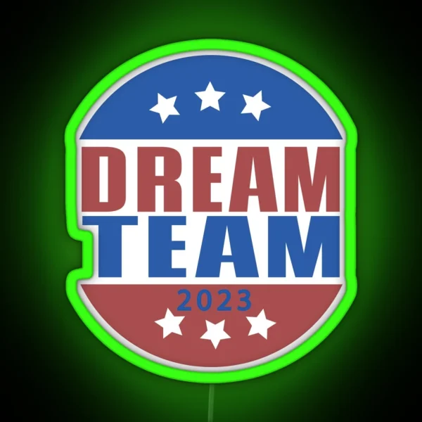 Dream Team RGB Neon Sign