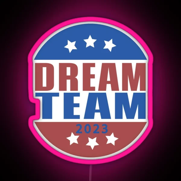 Dream Team RGB Neon Sign