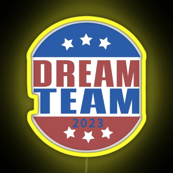 Dream Team RGB Neon Sign