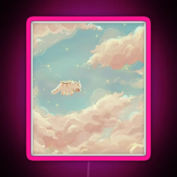 Dreamy Appa Poster V 2 RGB Neon Sign