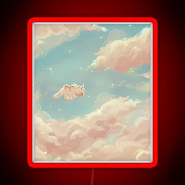 Dreamy Appa Poster V 2 RGB Neon Sign