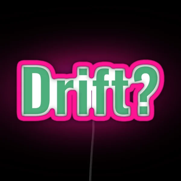 Drift Forza Horizon Chat RGB Neon Sign