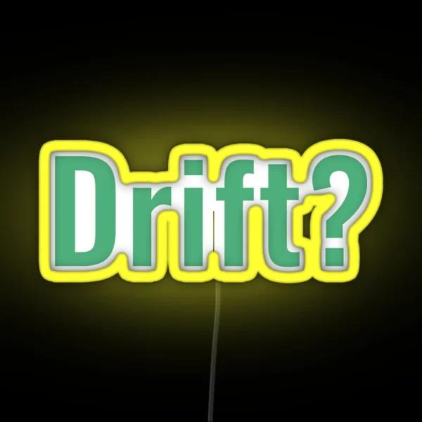 Drift Forza Horizon Chat RGB Neon Sign