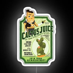 Drink Cactus Juice Led RGB Neon Sign