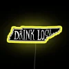 Drink Local Tennessee State Outline Craft Beer RGB Neon Sign - Image 5