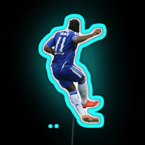 Drogba In Munich RGB Neon Sign