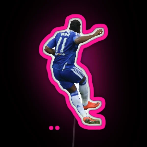 Drogba In Munich RGB Neon Sign