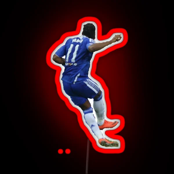 Drogba In Munich RGB Neon Sign