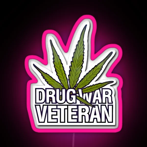 Drug War Veteran CS GO Led RGB Neon Sign