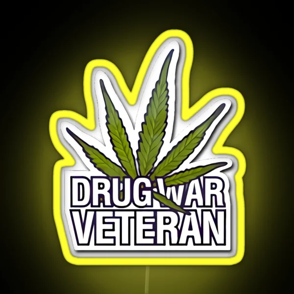 Drug War Veteran CS GO Led RGB Neon Sign