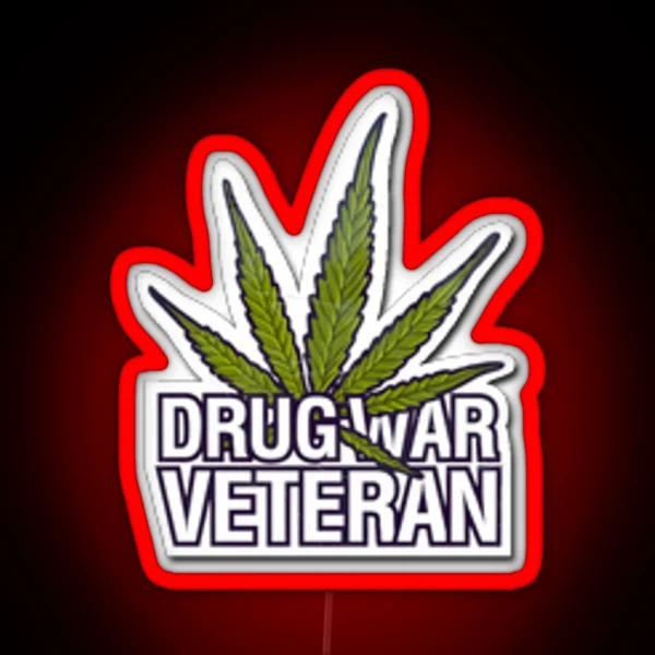 Drug War Veteran CSGO RGB Neon Sign